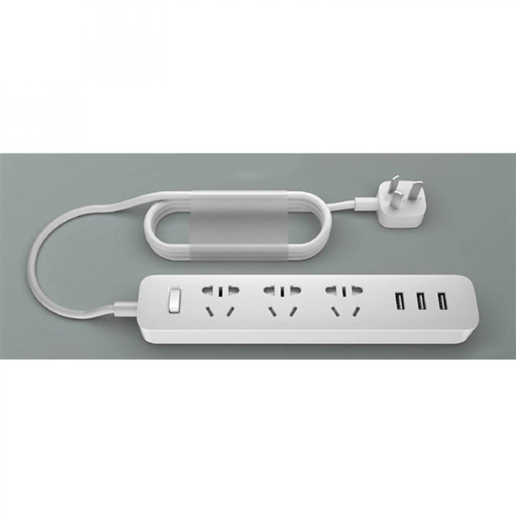 COD Stop Kontak Gepeng SNI / Smart Power Strip 3 Plug dengan 3 USB Port 2A