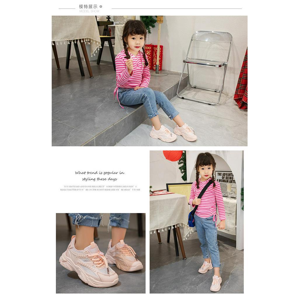 Sepatu Sneakers Anak Perempuan Import SHUI - 039 / Sepatu Anak Import