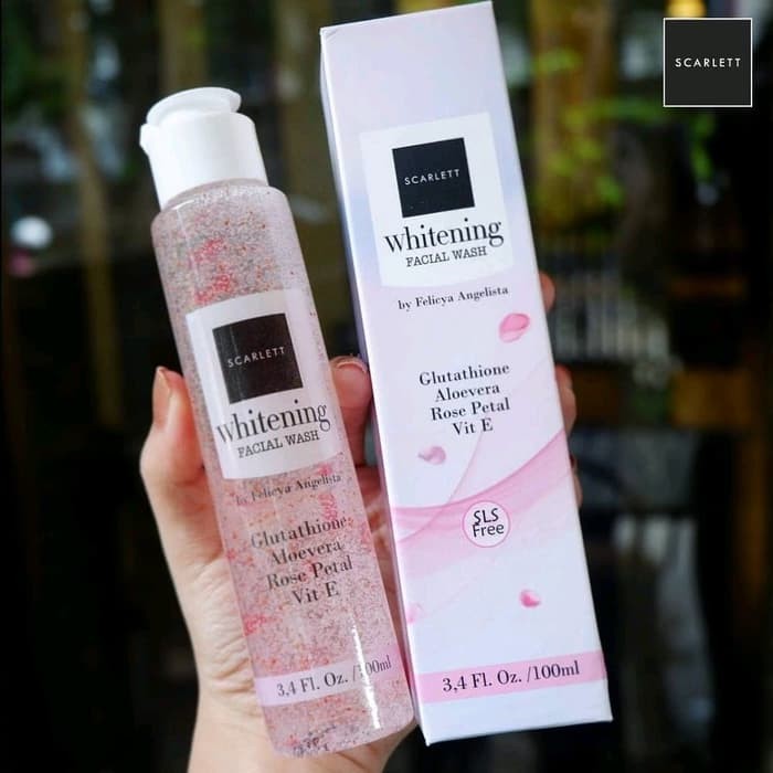 SCARLETT WHITENING FACIAL WASH - UNTUK NORMAL TO DRY SKIN