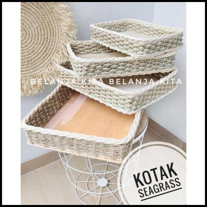 Terbaru Keranjang Hantaran Rotan Set4/ Box Hantaran Rotan Kotak
