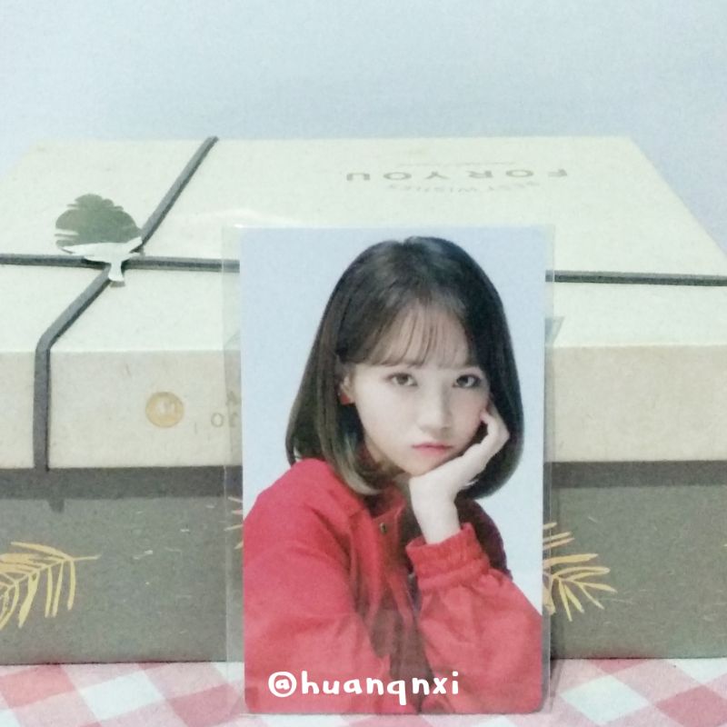 [BOOKED] photocard / pc chaewon izone twelve