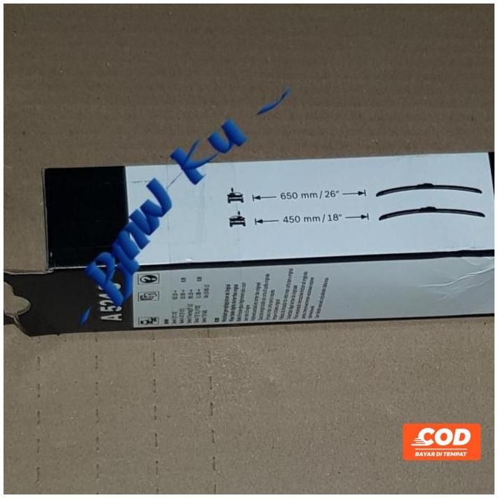 Wiper Blade Karet Wiper Bmw F10 61612163750 Kode 230