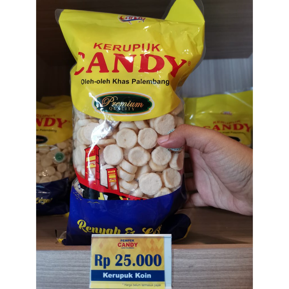 

Kerupuk Koin - Kerupuk Ikan khas Pempek Candy - ASLI Palembang