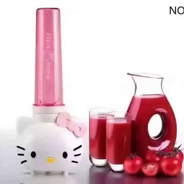 Juicer Blender And Take Shake Jus Buah Hello Kitty