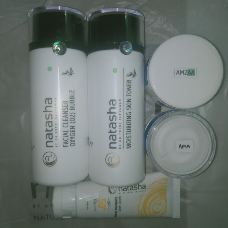 Natasha skincare paket lengkap jerawat ampuh