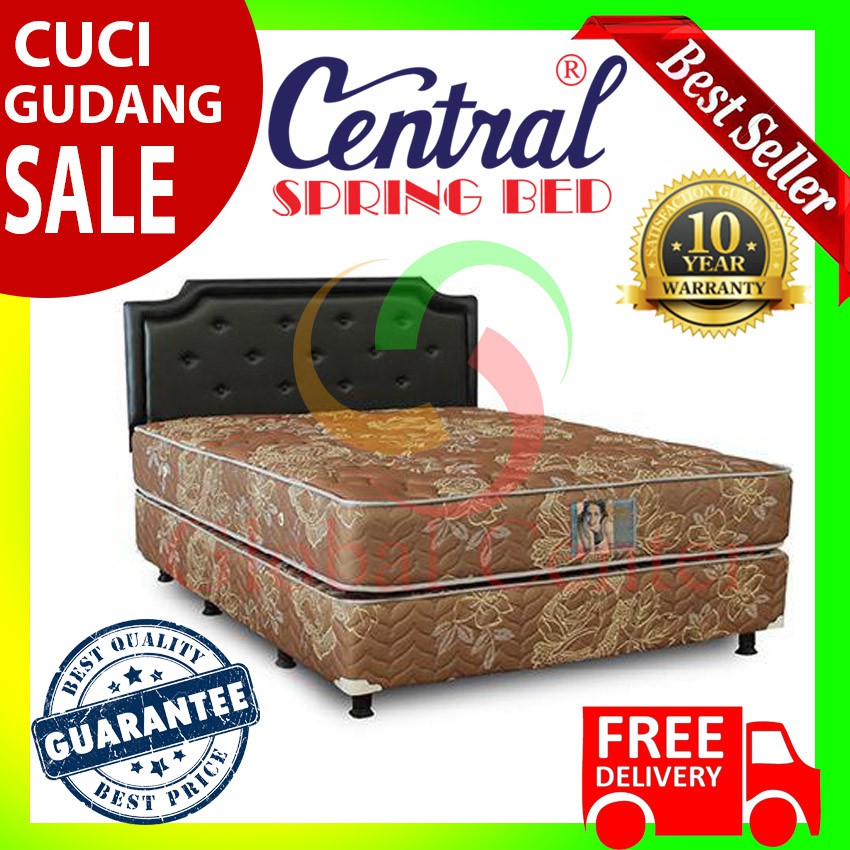 Springbed Central Grand Deluxe 140x200 Full Set HB Calista