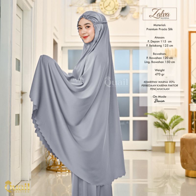 Zalva Mukena Quail Hijab