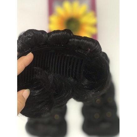 [HGU➷] nadiSSE Sanggul Modern ala Pramugari/ Konde Rambut/ Cepol Rambut Masa Kini/ Sanggul Sunda Bal