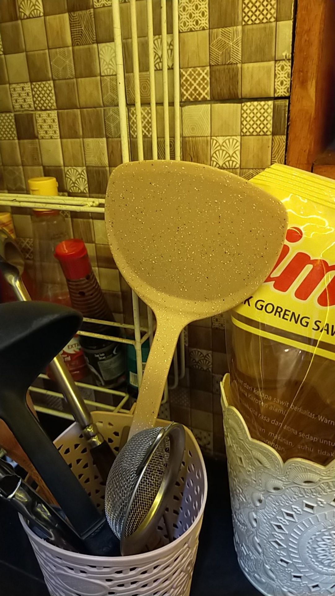 Bolde Super Utensile Granite Series Spatula/ Turner Beige