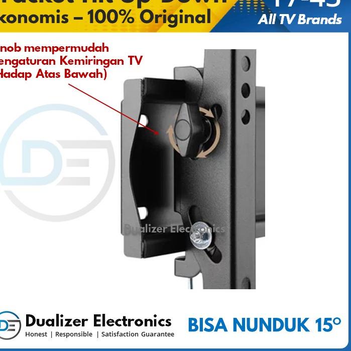 Hot Selling Bracket TV LED LCD 43 42 40 32 24 22 Inch Sharp Coocaa Changhong Polytron dll | IMPORT -