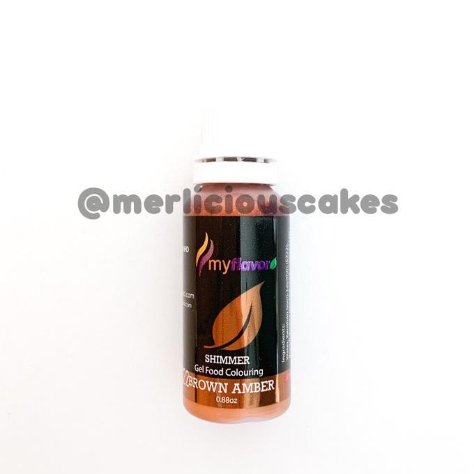 

Cuci Gudang Awal Tahun My Flavor Brown Amber Shimmer Food Color Food Colour Pewarna Halal Diskon