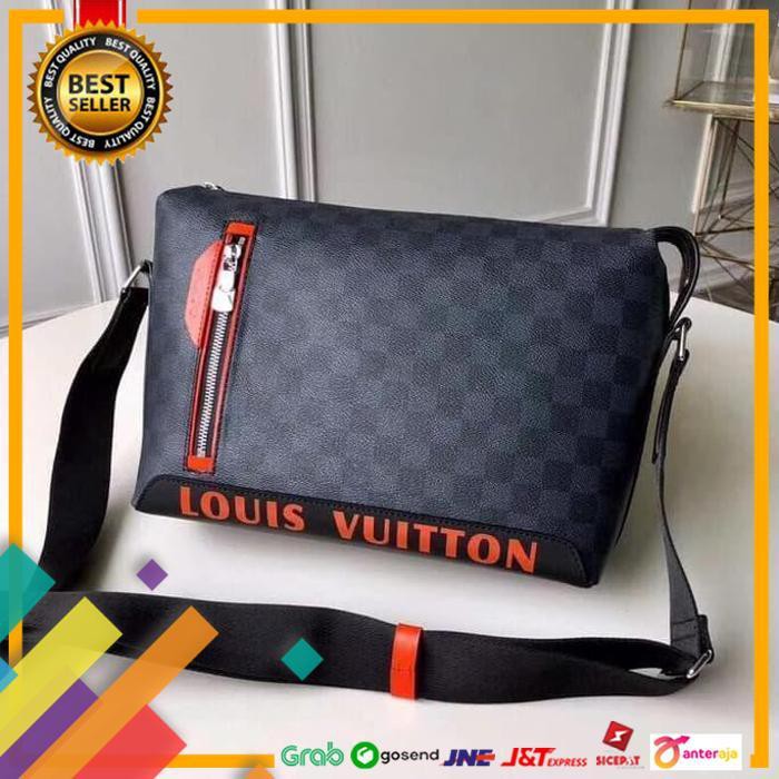 ON SALE.. TAS SELEMPANG PRIA LV' MIROR ..TERMURAH