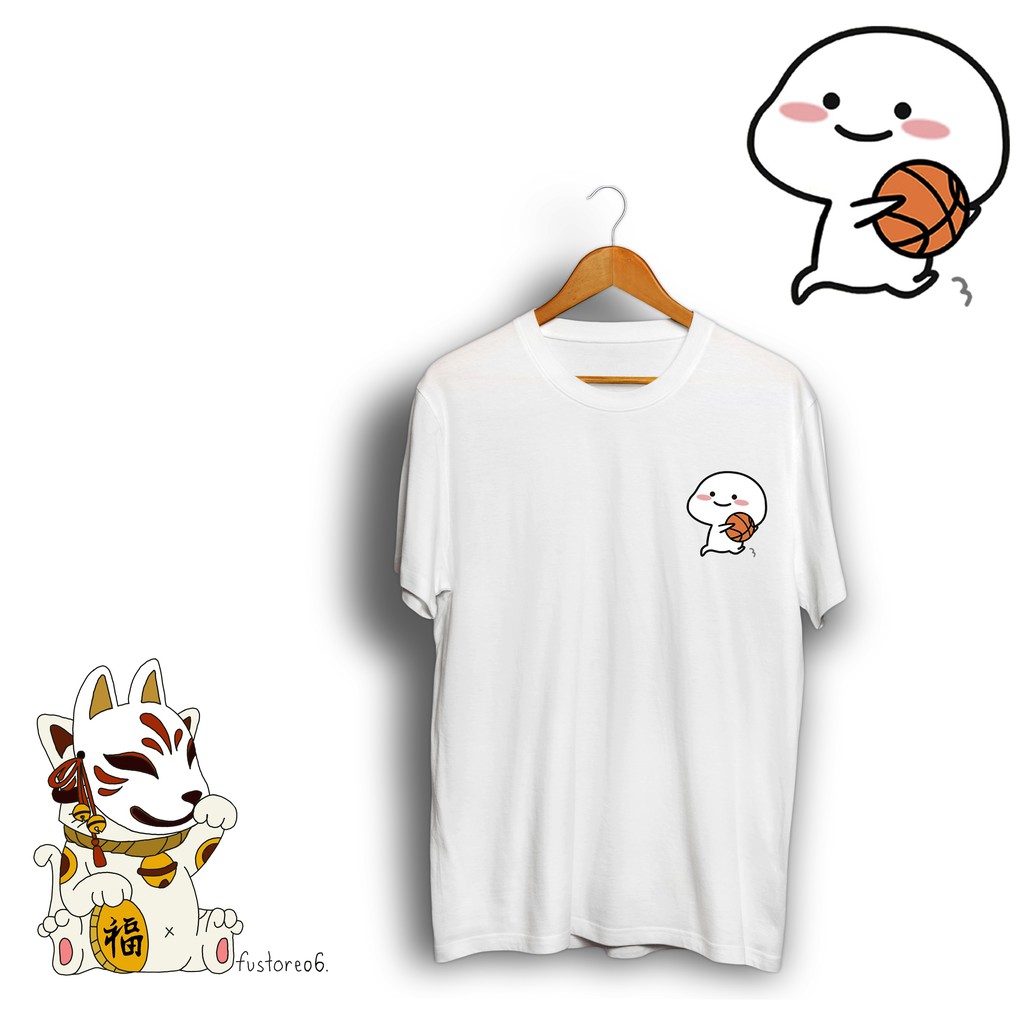 PENTOL 16 ALLSIZE OVERSIZE ANAK Quby Unyu Main Raket Badminton Pakai Kok Baju Kaos Cotton Combed