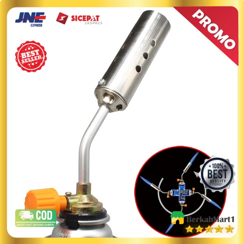 Overview of TywelMaster Kepala Gas Butane Torch BBQ Soldering Flame Gun Torch Jet - AG-2408