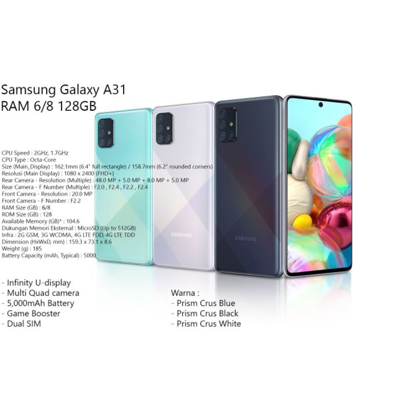 Samsung Galaxy A31