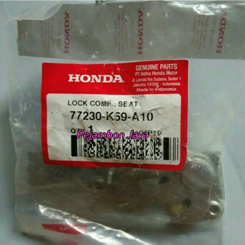 77230K59A10 LOCK COMP SEAT
