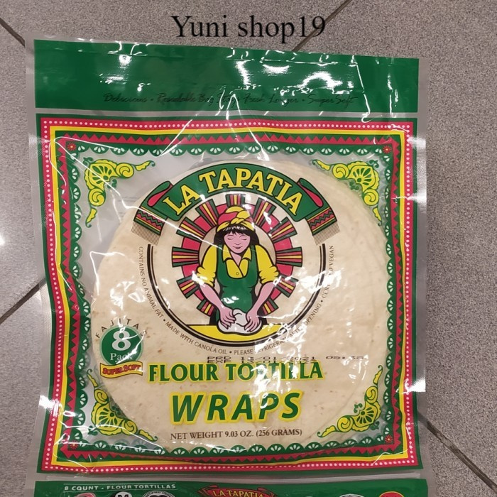 

kulit tortillas la tapatia tortilla isi 6 256g