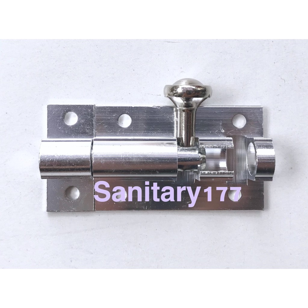 Grendel 2 inch BABET murah mumer - pengunci selop 2INCH kunci pintu slop slot grender aluminium bolt /J2