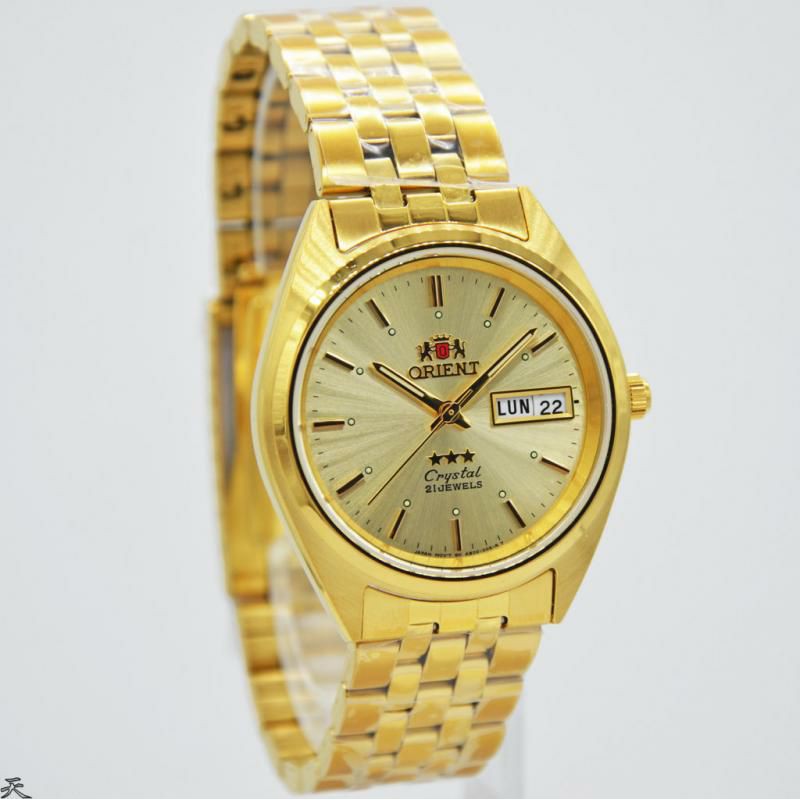 Jam tangan ORIENT FA0000FC9 Gold Original