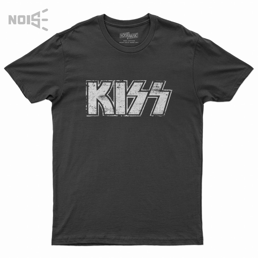 KAOS MUSIK BAND KISS LOGO ORIGINAL NOISE