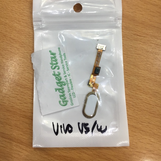 Flex flexibel Tombol home Tengah finger Vivo V5 V5S
