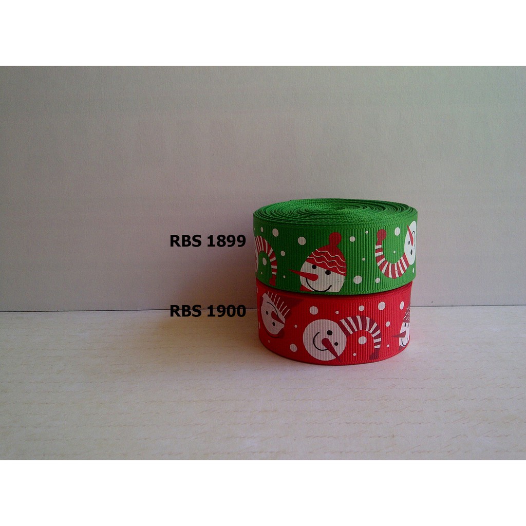 

[10 YARD] PITA GROSGRAIN MOTIF NATAL SALE RBS 1899,1900
