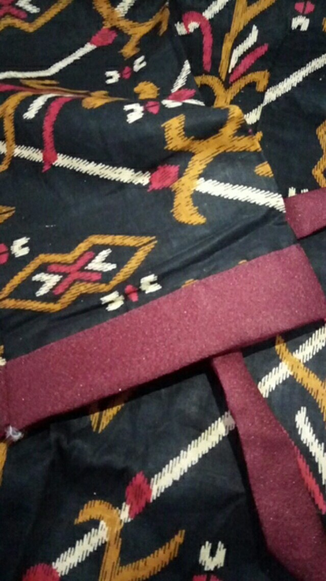 Tey-17 Batik Wanita Asj Sa Hrb026 Kenongo Kemeja Tosca Pendek