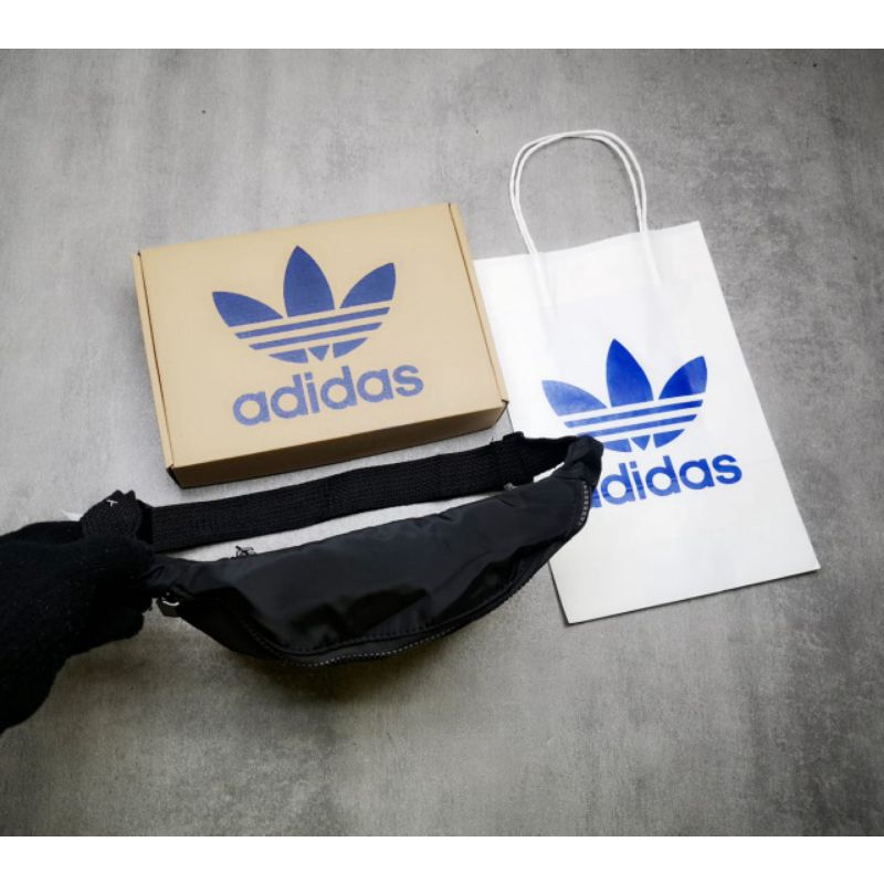 Adidas Embroidered  Waist Bag FullSet Free Box  N Paperbag!!!