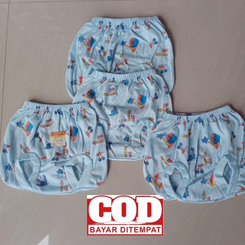 Celana bayi POP sablon isi 1lusin