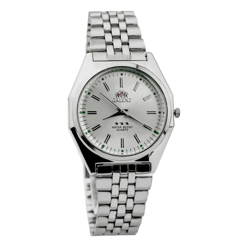 WBS ✅COD JAM TANGAN COUPLE ORIENT STAR RANTAI PREMIUM PRIA WANITA IMPORT GROSIR MURAH ARLOJI OR001-WANITA - PUTIH