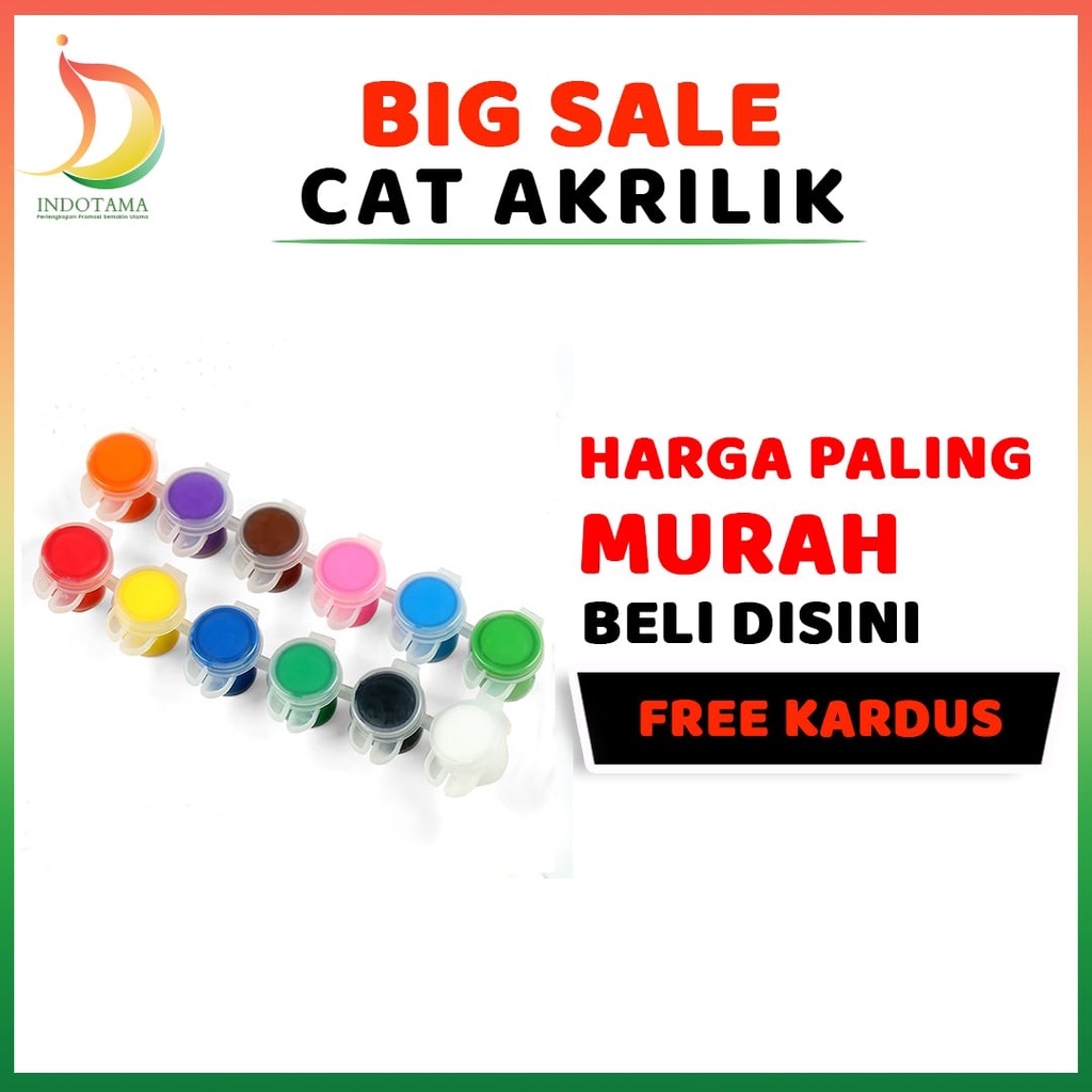 

Cat Lukis Akrilik Untuk Melukis, Pewarna Kanvas Murah, Cat Mewarni Murah, Cet Acrilic