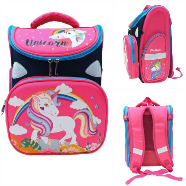 TAS RANSEL RESTLETING FULL / TAS RANSEL UNICORN FROZEN SPIDERMAN / TAS SEKOLAH /TAS ANAK LUCU IMPORT