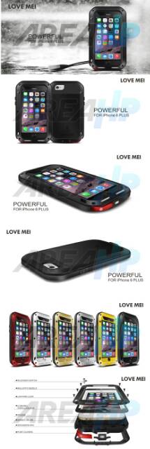 Love Mei Powerful Small Waist Upgrade Version for iPhone 6 Plus +, 6S Plus +