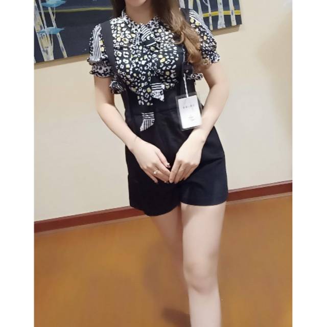 Jumpsuit celana playsuit style korea fashion murah import Jumpsuit celana playsuit style korea fashion murah import