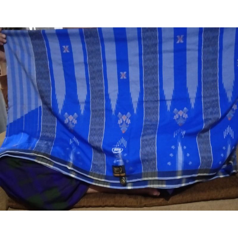 sarung bhs SGT full sutra gold second seken