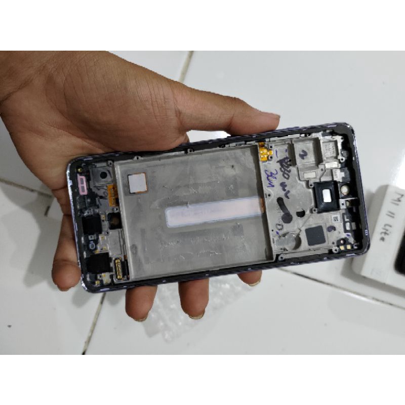 lcd original copotan Samsung A52 dan A52s mulus normal