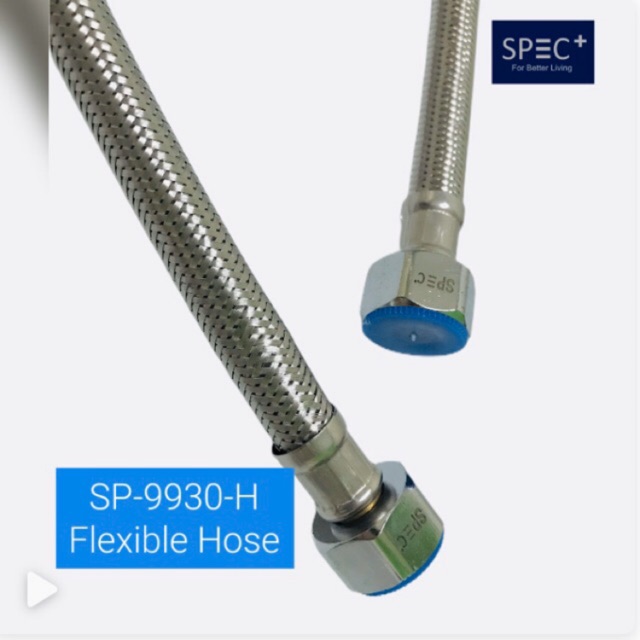 SPEC+ SP-9930-H Selang Air Fleksibel SS Anyam/Flexible Hose 30 cm