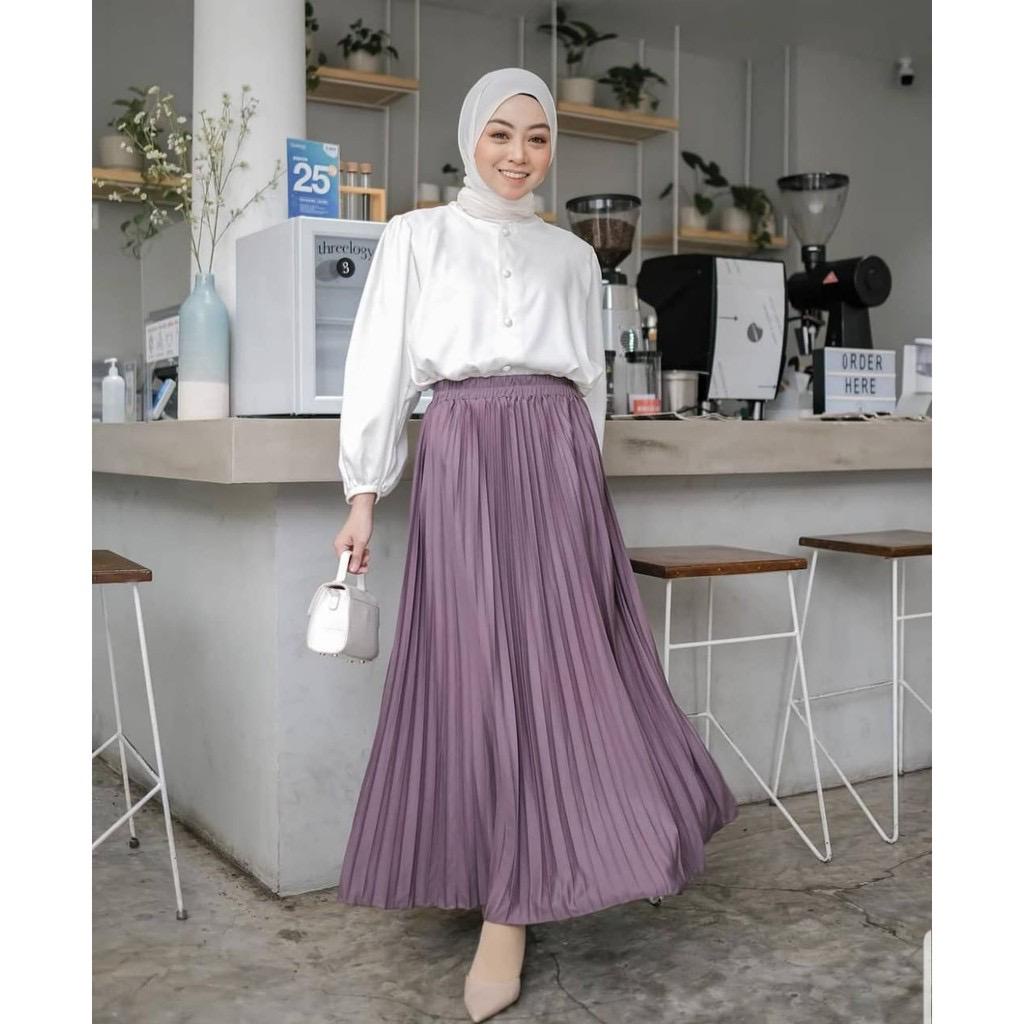 ROK PLISKET PREMIUM / PLEATED SKIRT PREMIUM MAYUNG / ROK PLISKET 256  PLEATED SKIRT MAYUNG PREMIUM HYGET / ROK WANITA