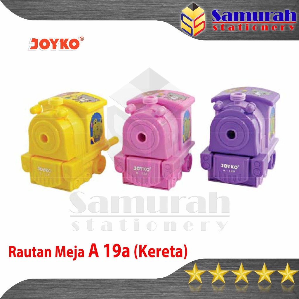 Rautan Meja Putar Joyko A-19a Kereta / A 19 a Serutan Duduk / Table Pencil Sharpener A 19a