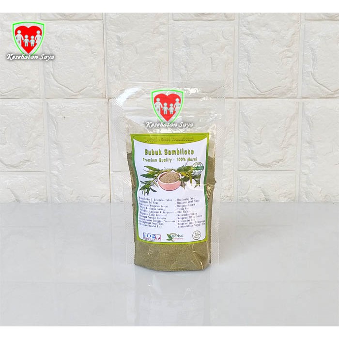 

Bubuk Sambiloto Murni 100 gram / Sambiloto Bubuk