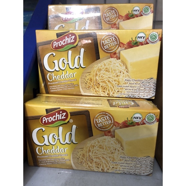 

Prochiz Cheddar Gold 160gr