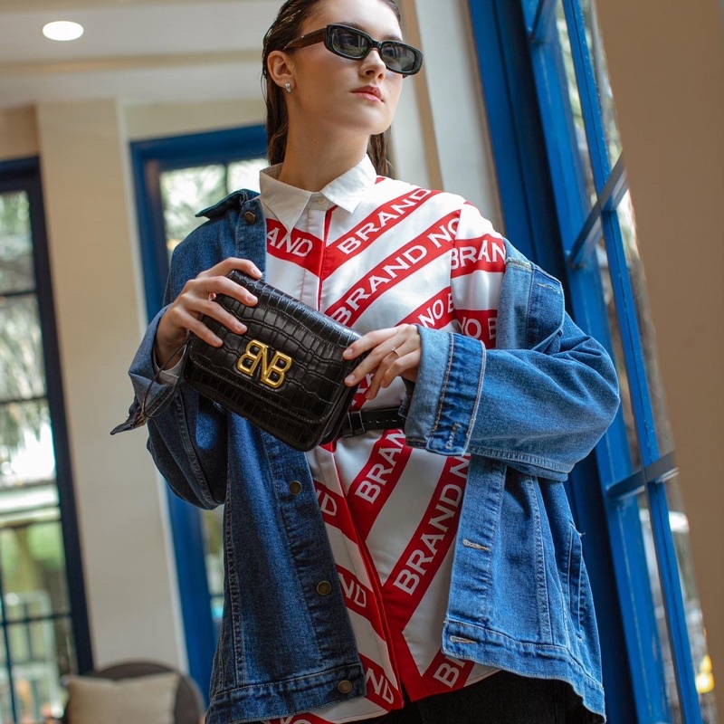 Brand No Brand BNB Arrow Top