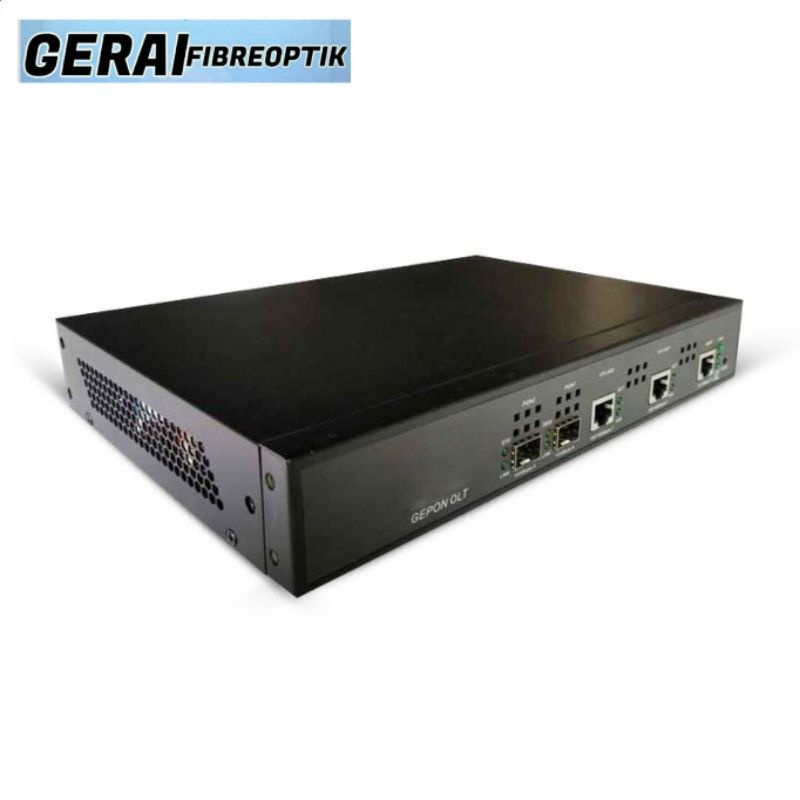 EPON OLT 2PON Ports FTTH CATV Carrier grade high density Fiber Optik