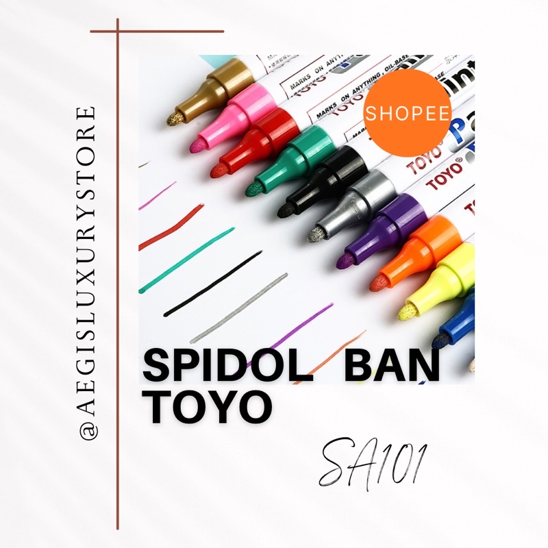 

Toyo Spidol Ban SA101 Original Permanen 50ml