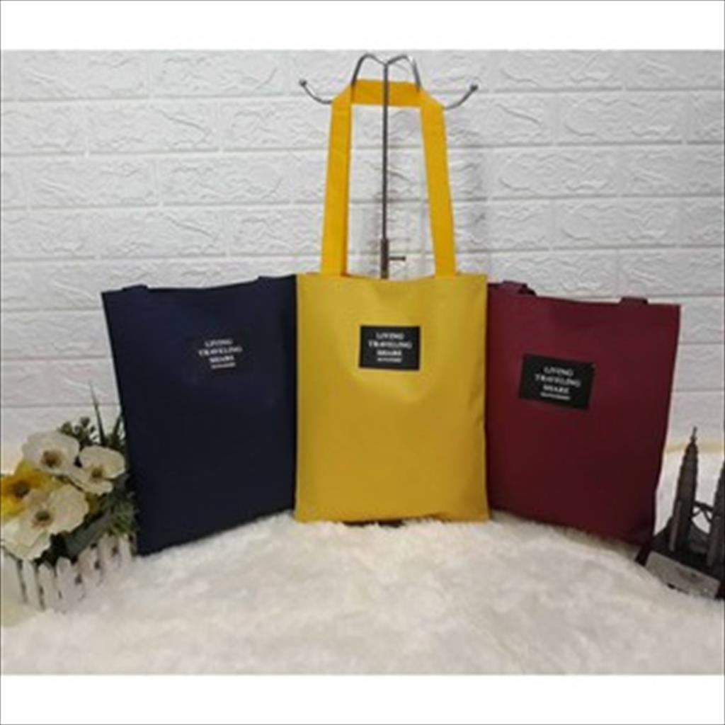 MJS 446 - Tas Tote Big Traveling / Tas Bahu Polos Murah