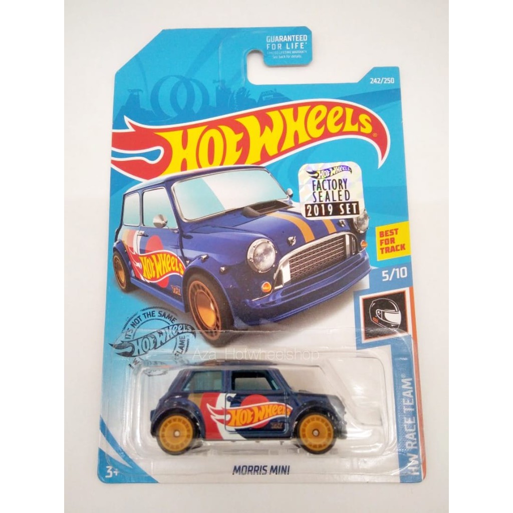 Diecast Hot Wheels MORRIS MINI $TH Super Treasure Hunt THS FS 2019 Factory Sealed HW Race Team Mobil