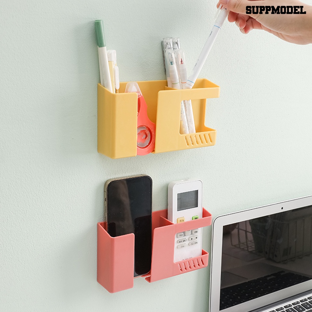 Sdl Kotak Penyimpanan Handphone / Remote Control Multifungsi Untuk Dinding Ruang Tamu