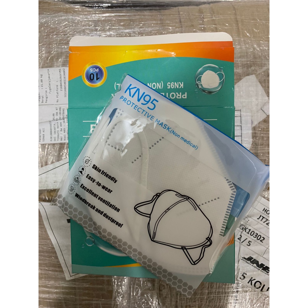 MASKER EARLOOP KN95 5 PLY IMPORT ISI 10 PCS