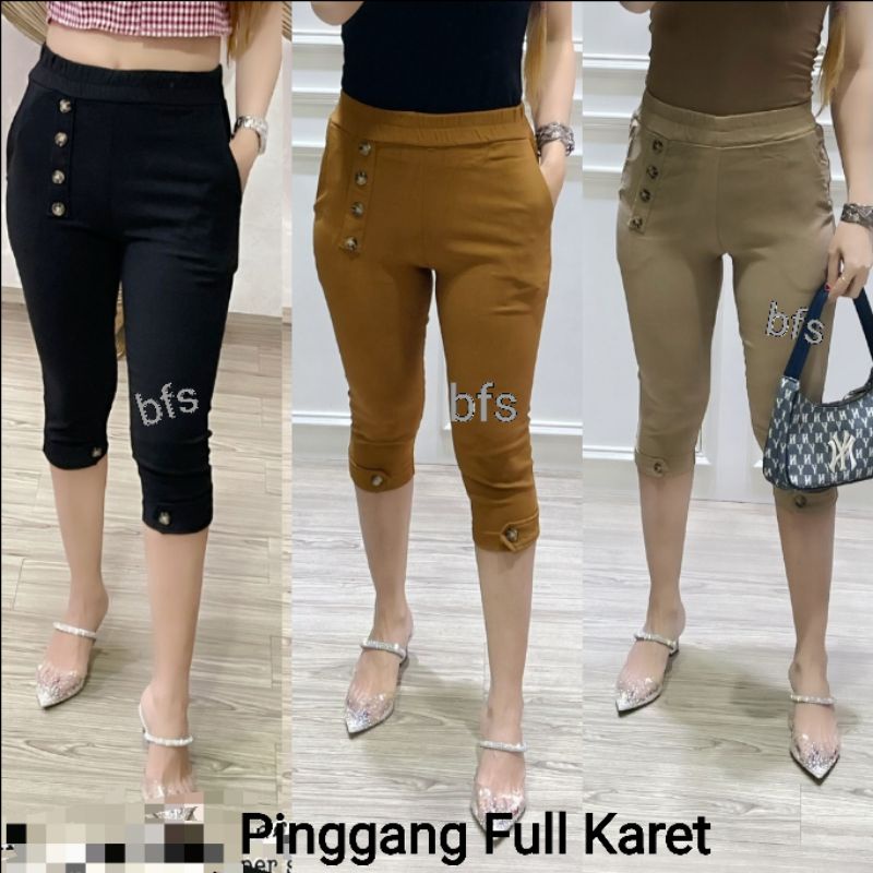 Celana Soft Jeans Wanita Impor 9377