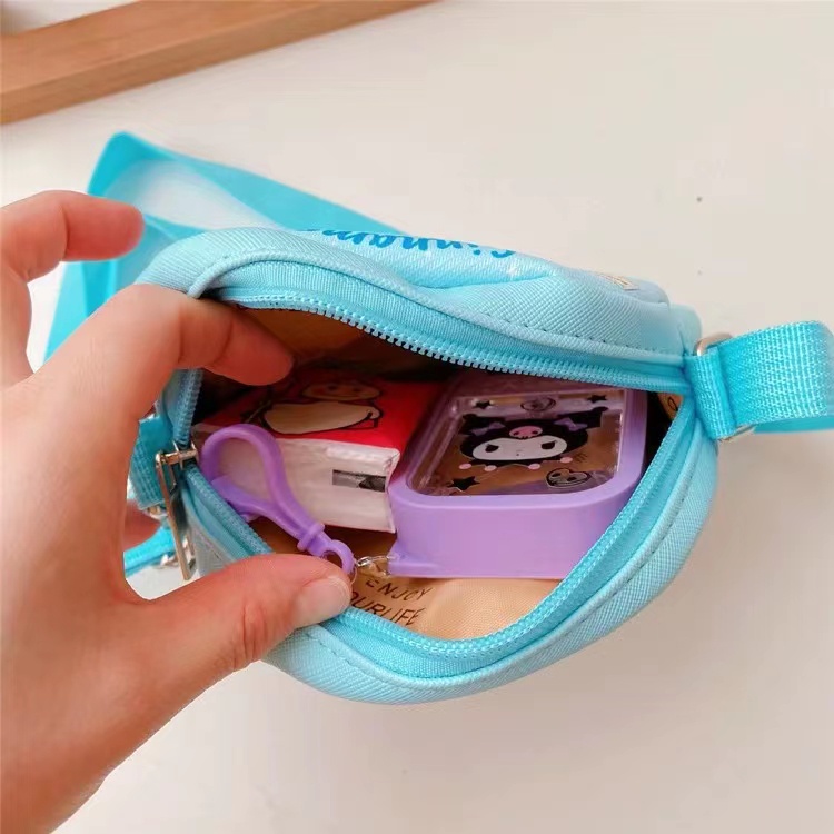 Tas selempang sanrio TU074 kitty melody cinamoroll kuromi anak perempuan paud sd sling bag
